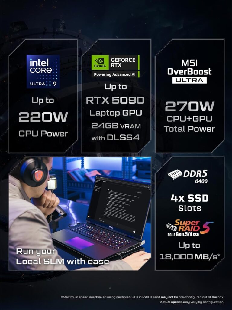 MSI Laptops